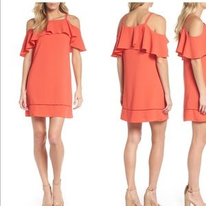 Maggy london cold shoulder dress